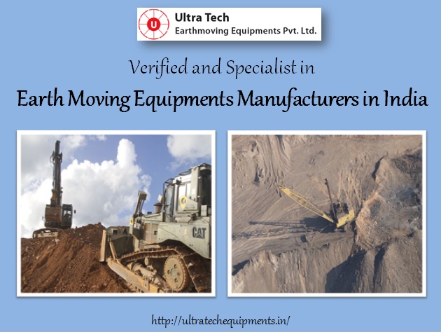 Verified and Specialist in Earth Moving Equipments Manufacturers in India